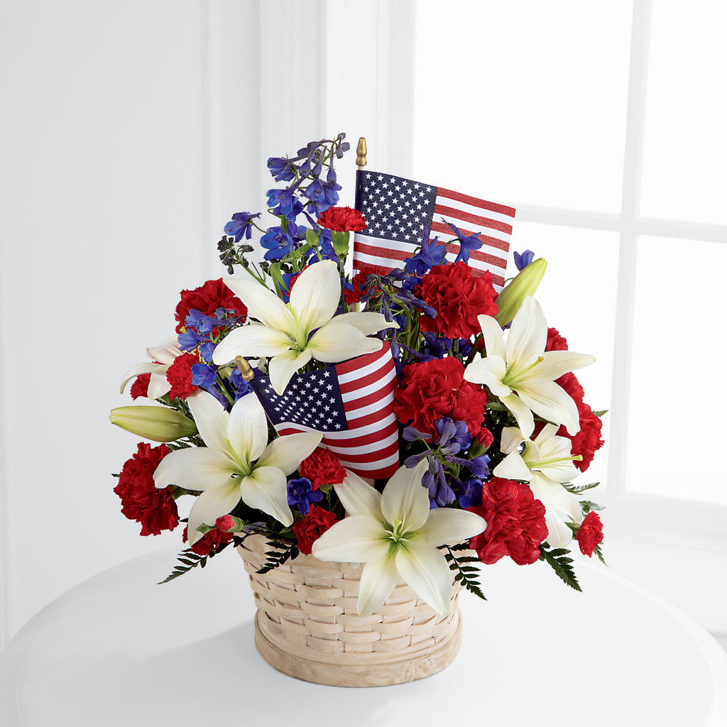 American Glory Bouquet – Blooms By The Lake, Lake Arthur LA