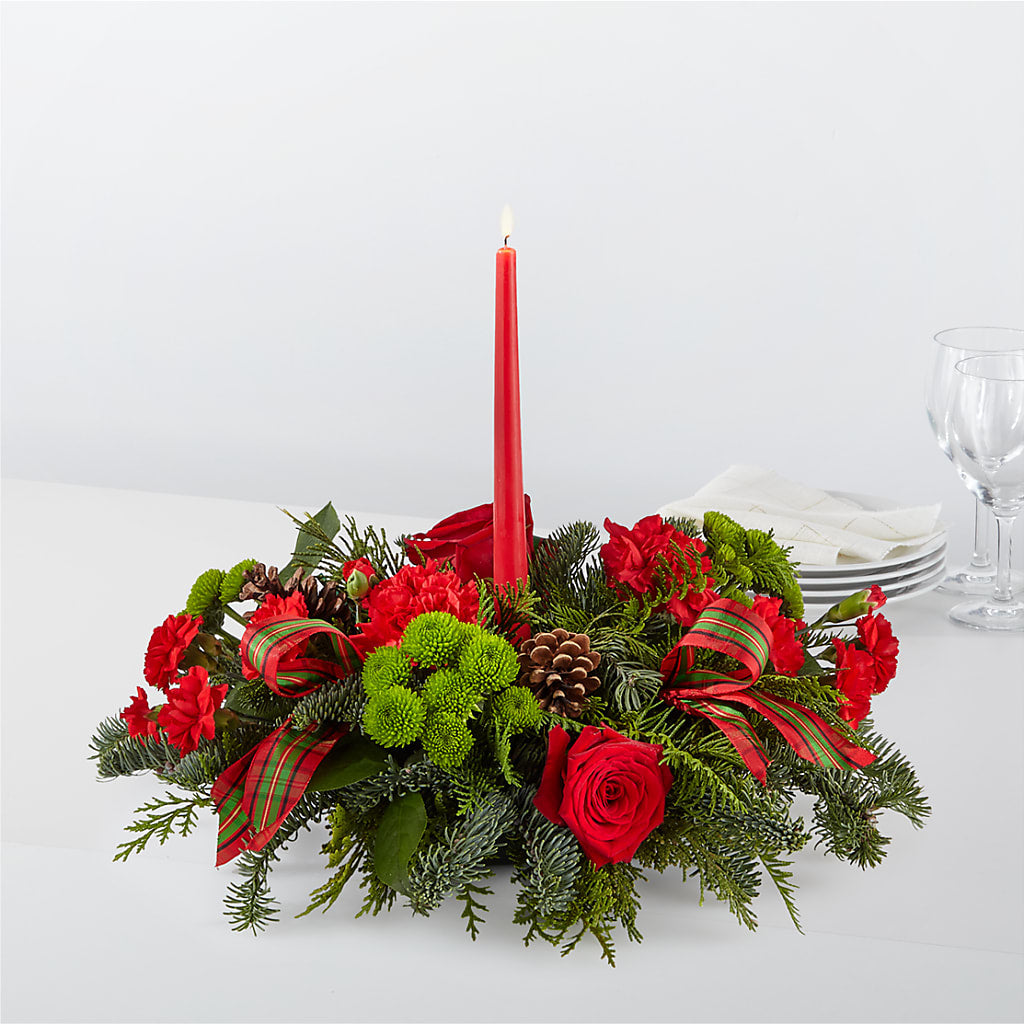 By the Candlelight Centerpiece – Blooms By The Lake, Lake Arthur LA