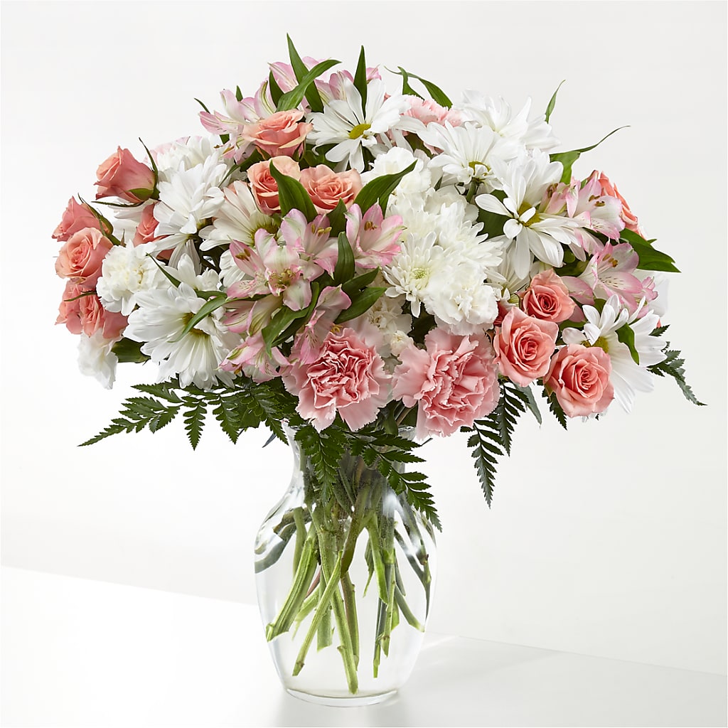 Blush Crush Bouquet – Blooms By The Lake, Lake Arthur LA