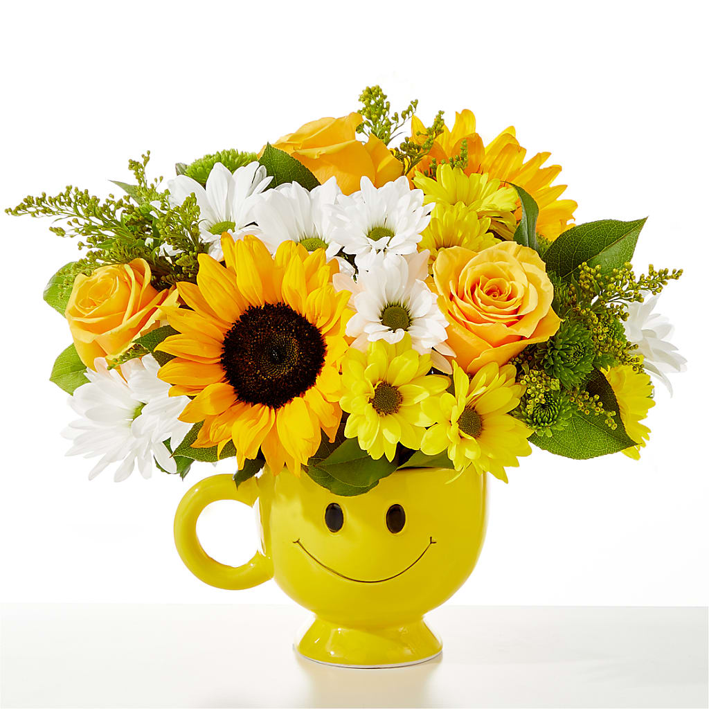 Be Happy Bouquet – Blooms By The Lake, Lake Arthur LA