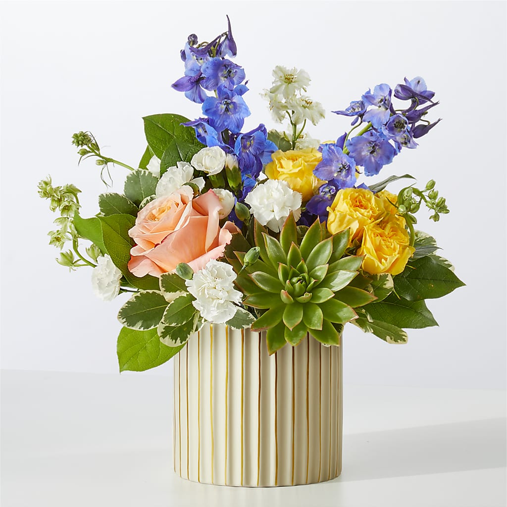Cobalt Reverie Bouquet – Blooms By The Lake, Lake Arthur LA