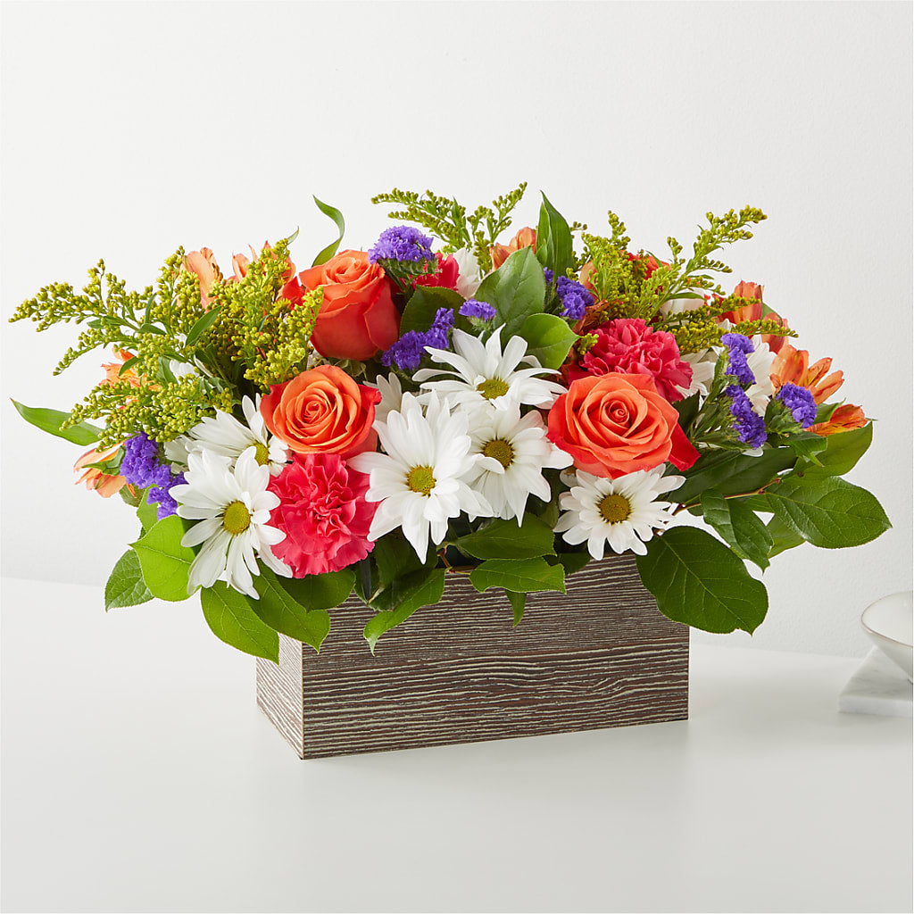 Oopsie Daisy Box Bouquet – Blooms By The Lake, Lake Arthur LA