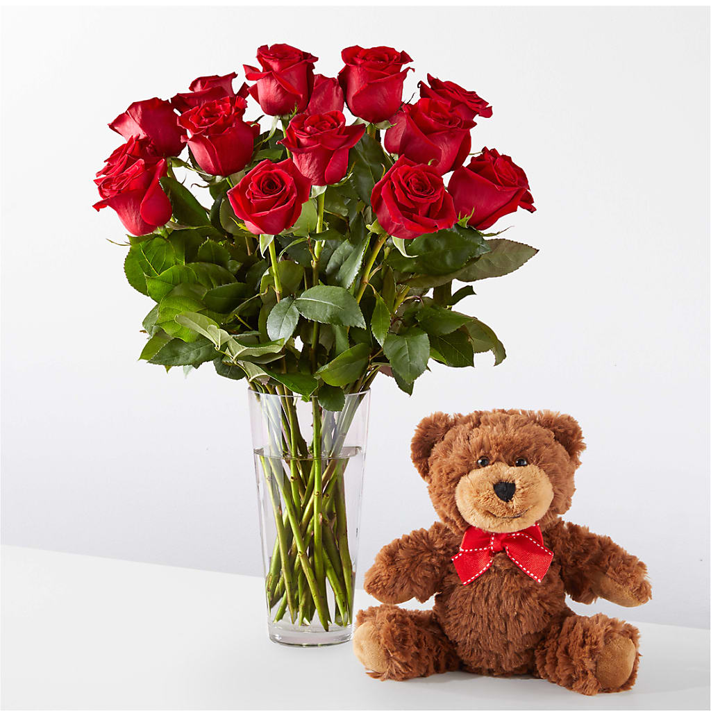 Romantic Long Stem Red Rose Bouquet Bundles – Blooms By The Lake, Lake Arthur LA