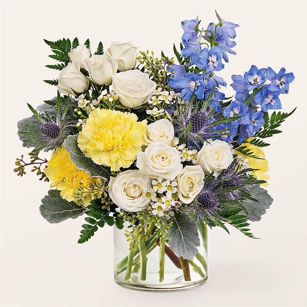 Lemon Sorbet Bouquet – Blooms By The Lake, Lake Arthur LA