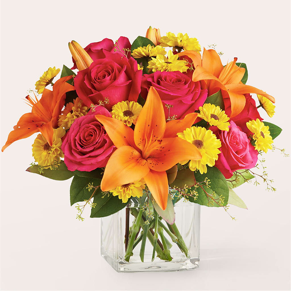 Neon Lights Bouquet – Blooms By The Lake, Lake Arthur LA