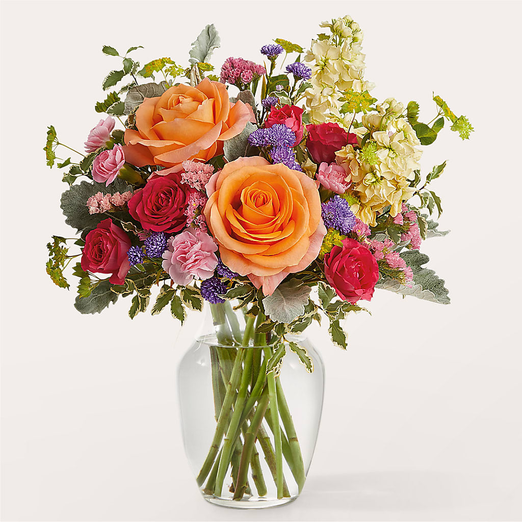 Tangerine Tango Bouquet – Blooms By The Lake, Lake Arthur LA