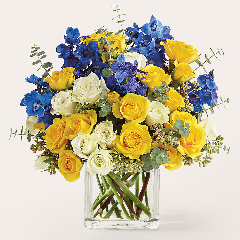 Sparkling Citrine Bouquet – Blooms By The Lake, Lake Arthur LA