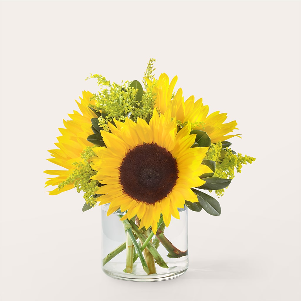 Beaming Sunflower Bouquet – Blooms By The Lake, Lake Arthur LA