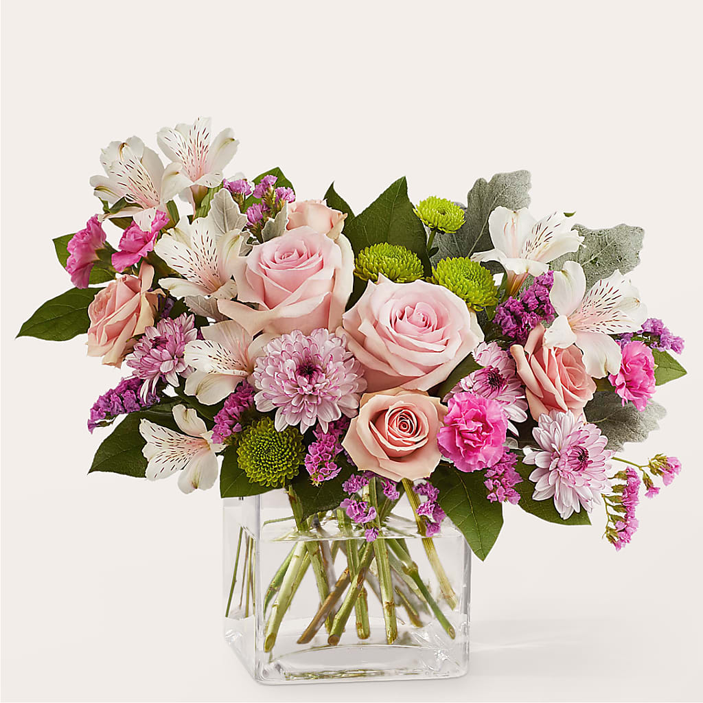 Pink Suede Bouquet – Blooms By The Lake, Lake Arthur LA