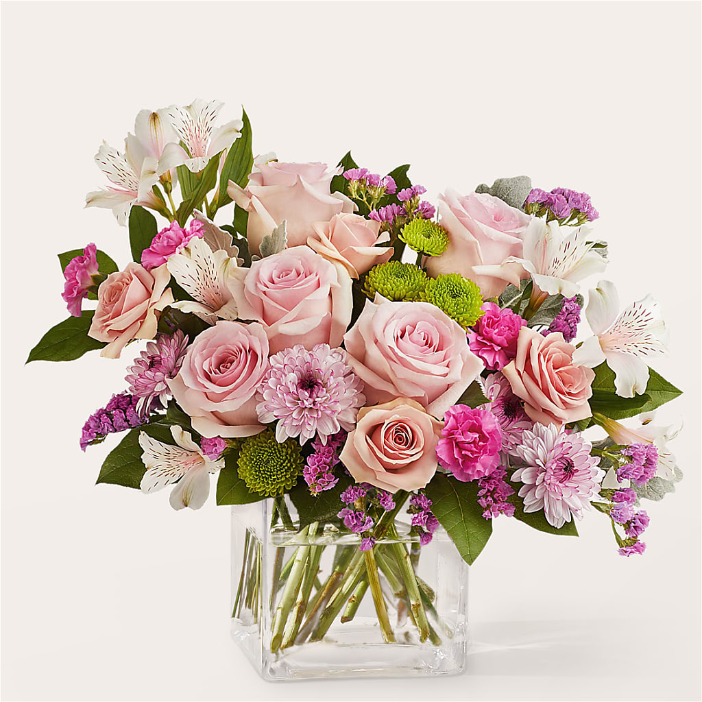 Pink Suede Bouquet – Blooms By The Lake, Lake Arthur LA