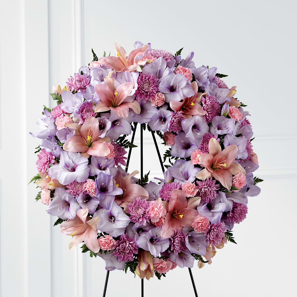Beloved Friend Wreath – Blooms By The Lake, Lake Arthur LA