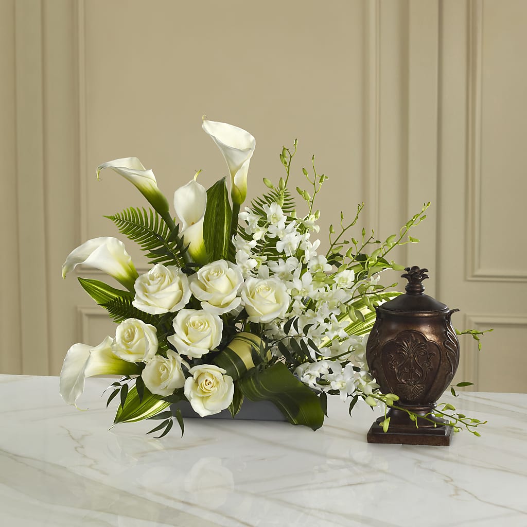 At Peace Arrangement – Blooms By The Lake, Lake Arthur LA