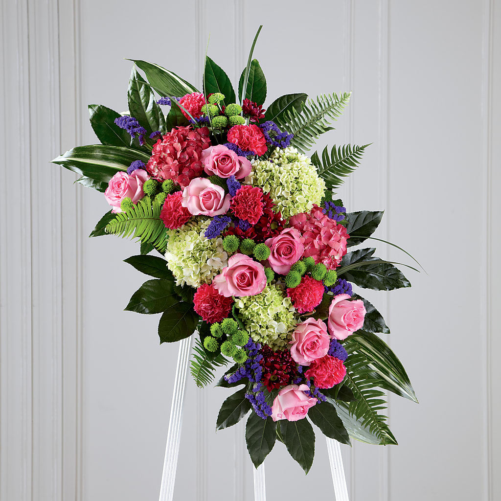 Refreshing Mix Standing Spray – Blooms By The Lake, Lake Arthur LA