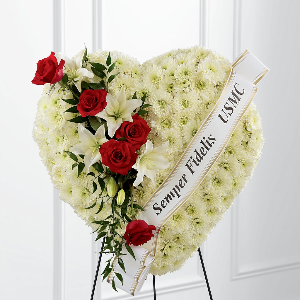 Heartfelt Hero Standing Heart – Blooms By The Lake, Lake Arthur LA