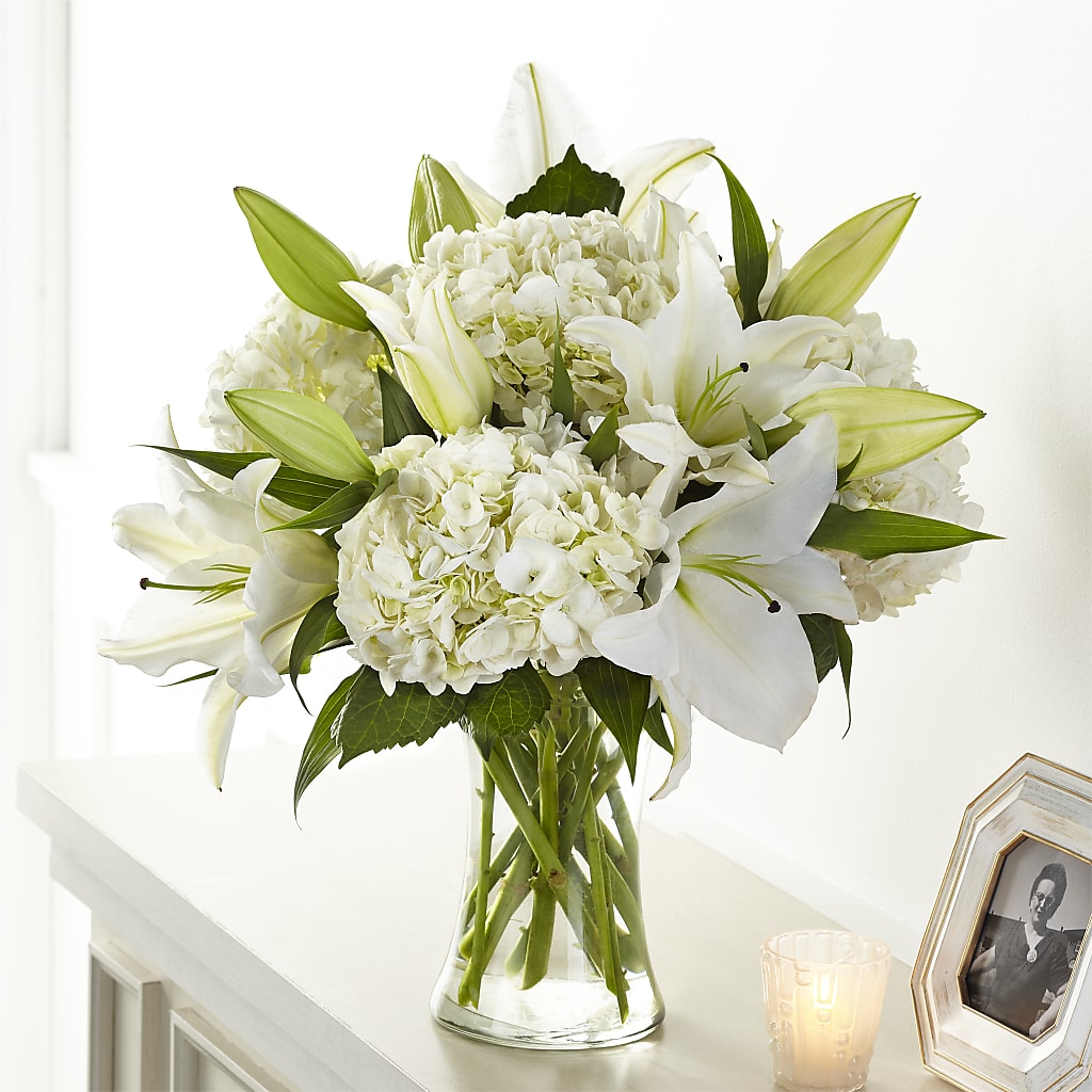 Compassionate Lily Bouquet – Blooms By The Lake, Lake Arthur LA