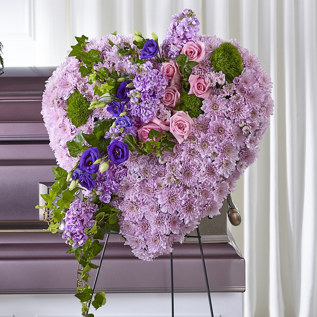 Treasured Love Standing Heart – Blooms By The Lake, Lake Arthur LA
