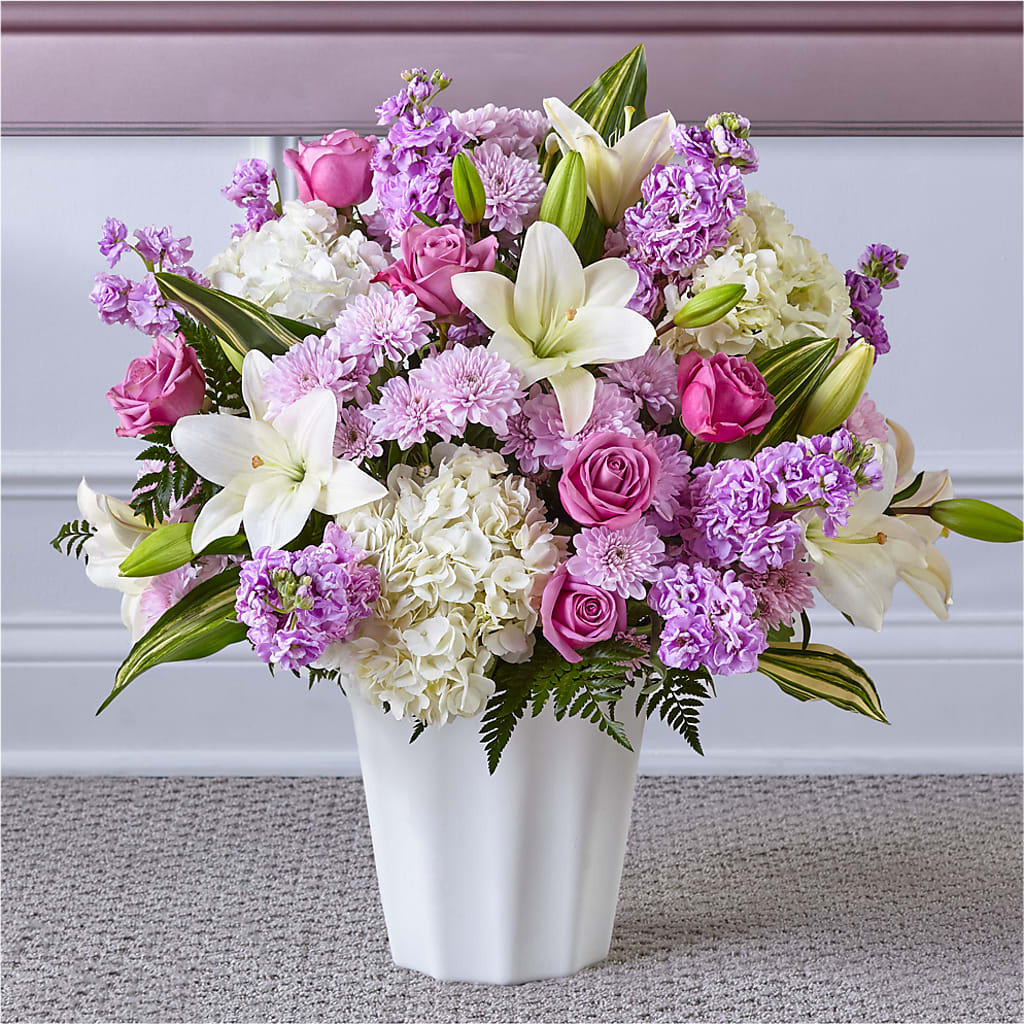 Heaven Sent Floor Basket – Blooms By The Lake, Lake Arthur LA