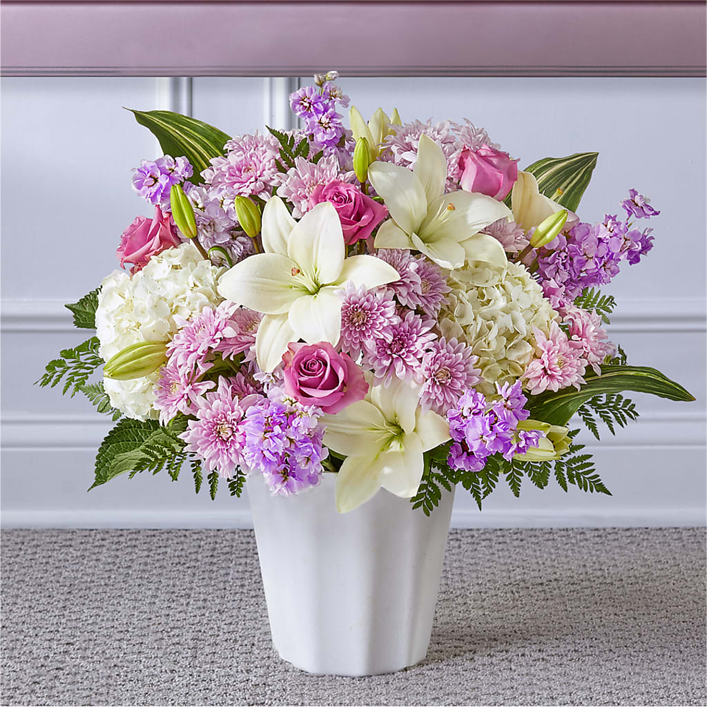 Heaven Sent Floor Basket – Blooms By The Lake, Lake Arthur LA