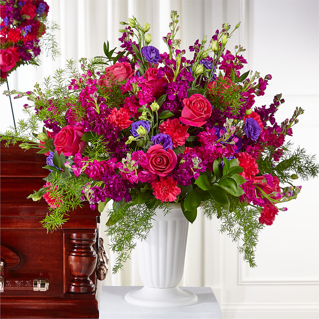 Eternal Day Arrangement – Blooms By The Lake, Lake Arthur LA