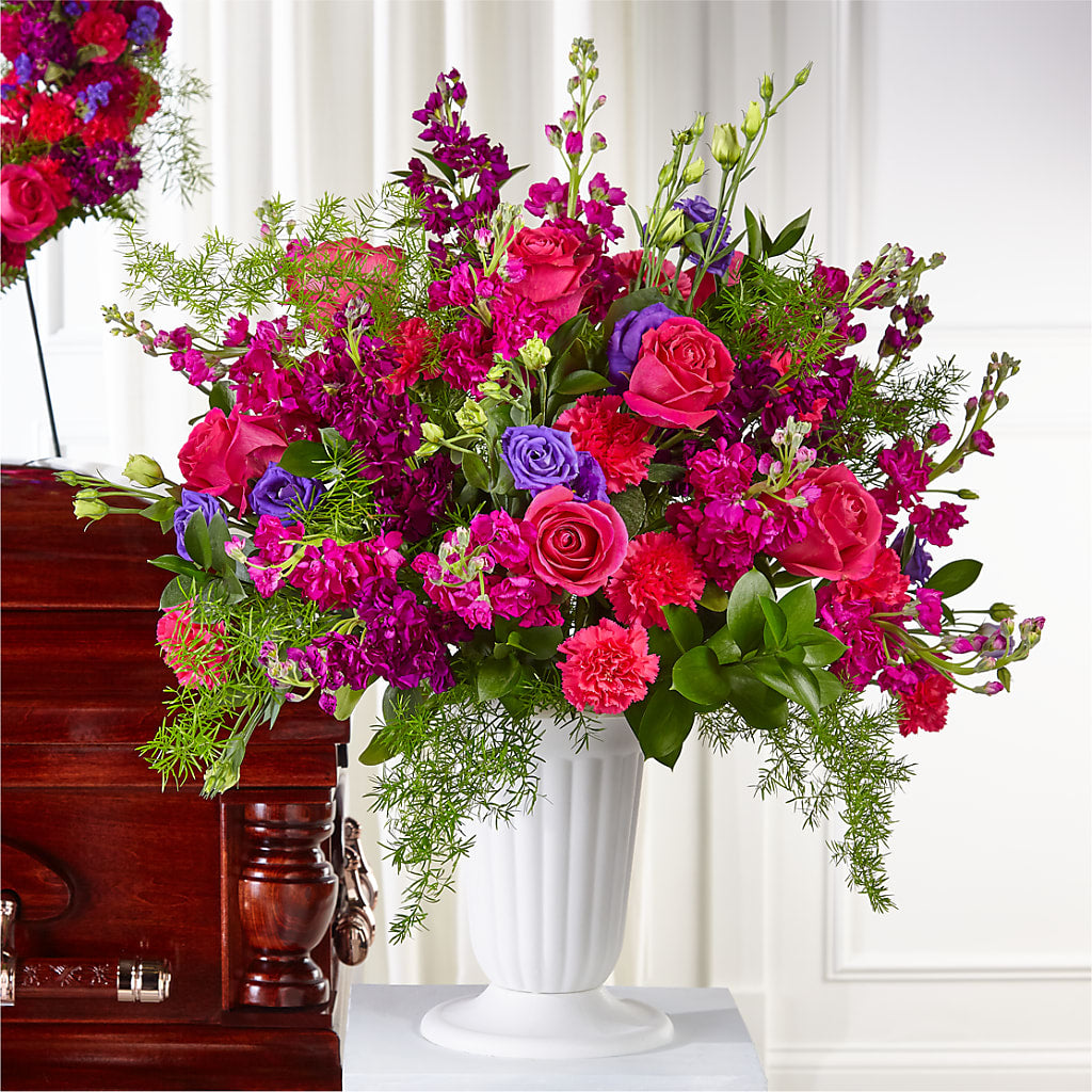 Eternal Day Arrangement – Blooms By The Lake, Lake Arthur LA