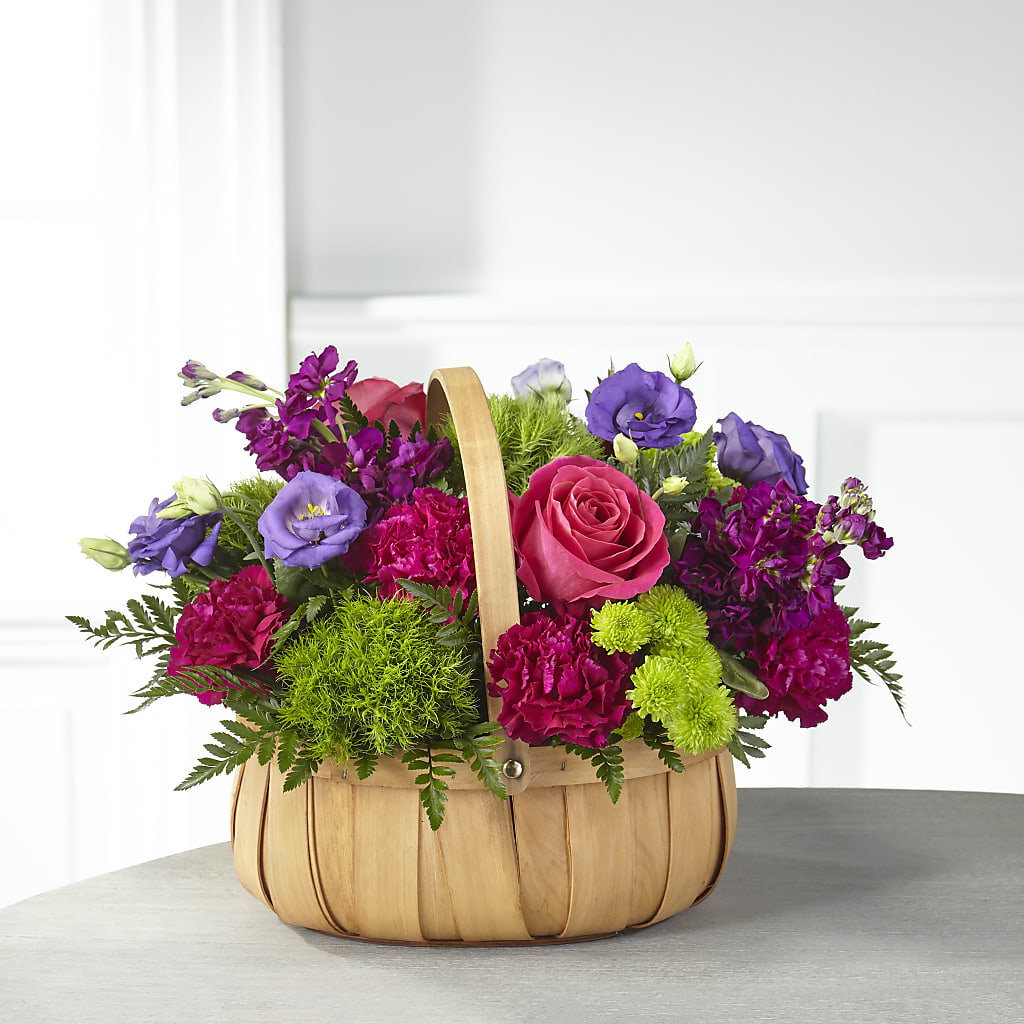 Serene Sanctuary Basket – Blooms By The Lake, Lake Arthur LA