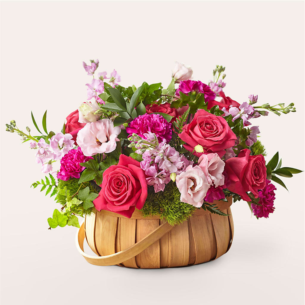 Radiance in Bloom Basket – Blooms By The Lake, Lake Arthur LA