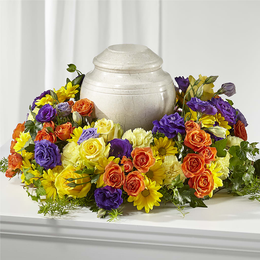 Blossoms of Remembrance Cremation Adornment – Blooms By The Lake, Lake Arthur LA