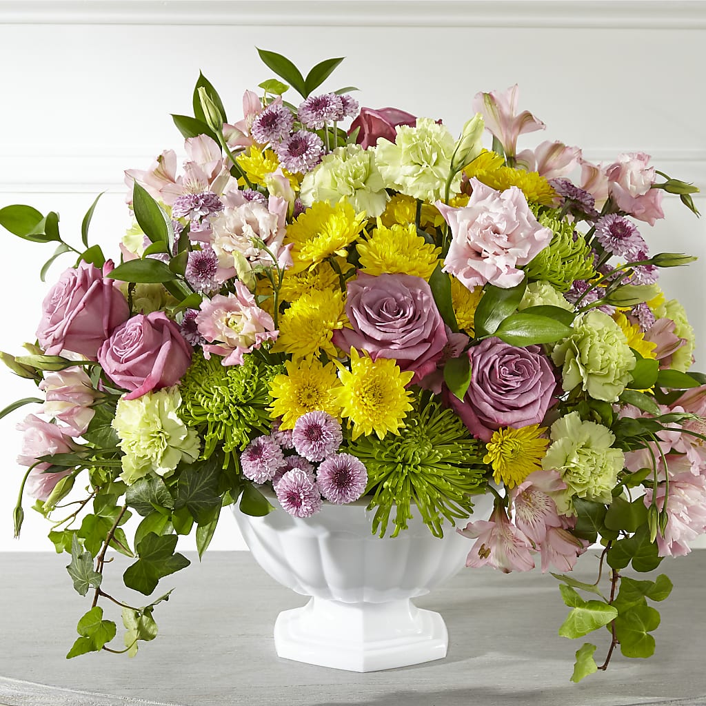 Healing Thoughts Arrangement – Blooms By The Lake, Lake Arthur LA