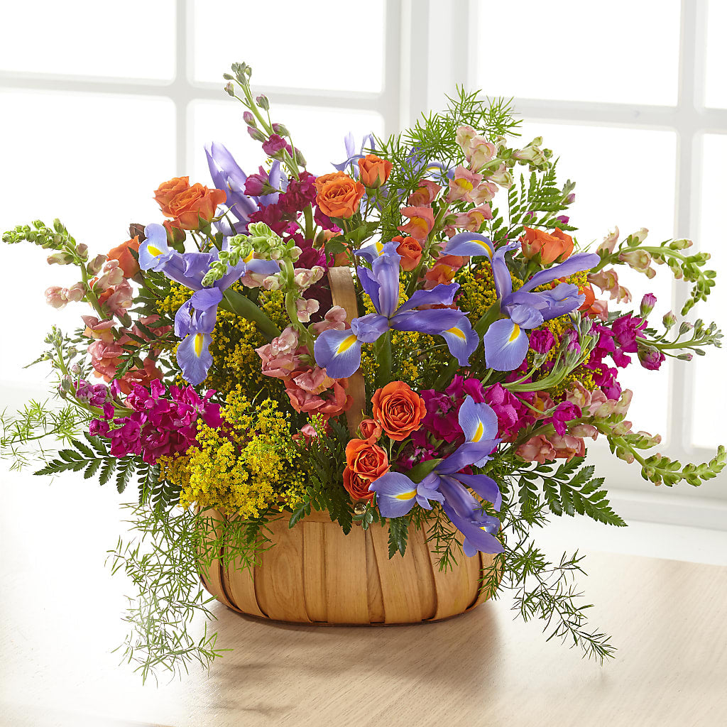 Garden of Life Basket – Blooms By The Lake, Lake Arthur LA