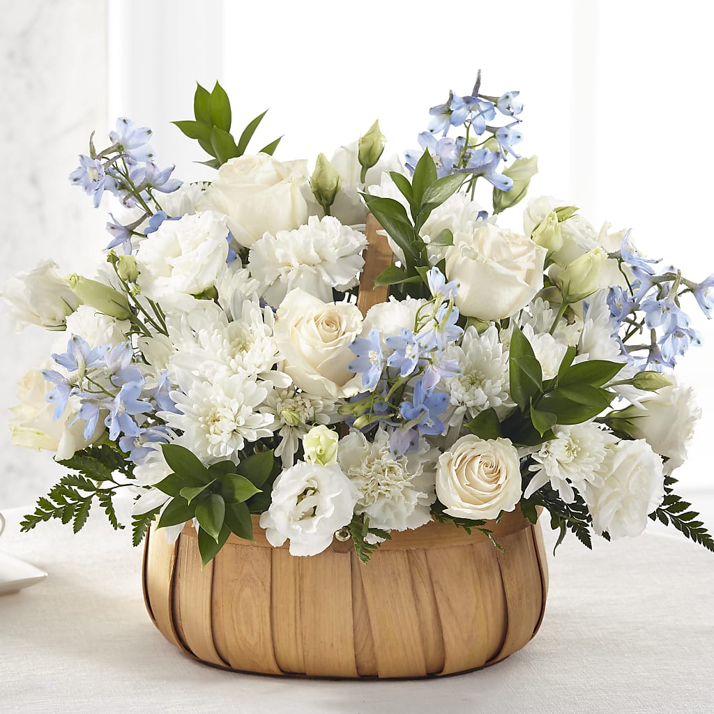 Sincerely Heartfelt Basket – Blooms By The Lake, Lake Arthur LA
