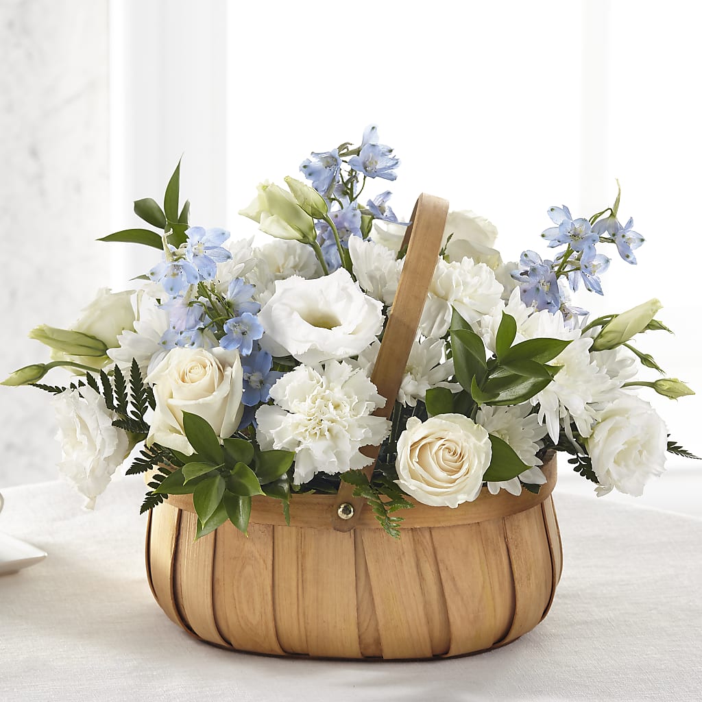 Sincerely Heartfelt Basket – Blooms By The Lake, Lake Arthur LA