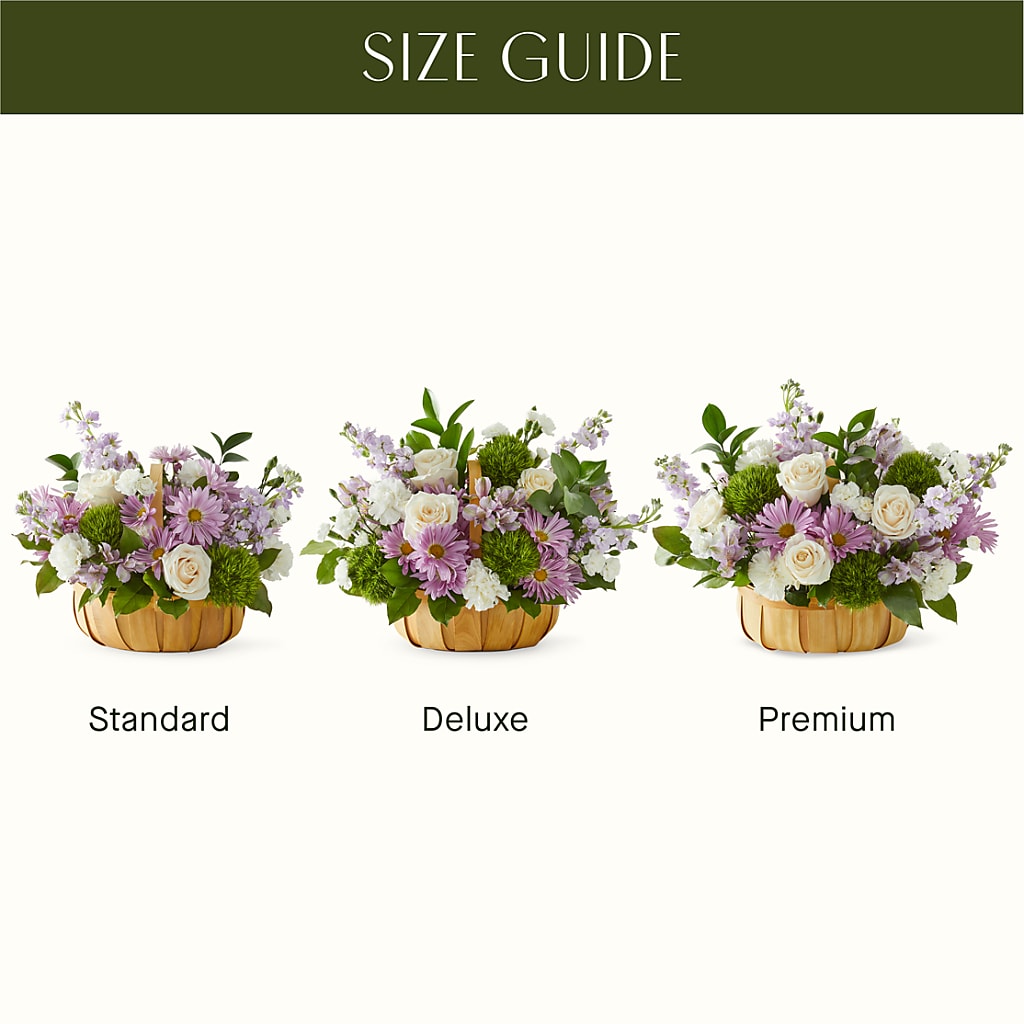 Peace & Love Basket – Blooms By The Lake, Lake Arthur LA