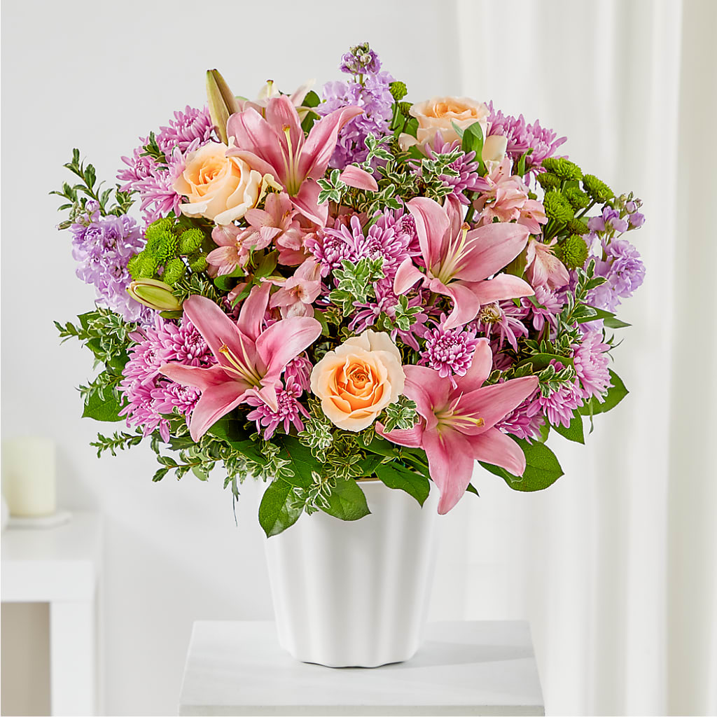 Supportive Embrace Tabletop Basket – Blooms By The Lake, Lake Arthur LA