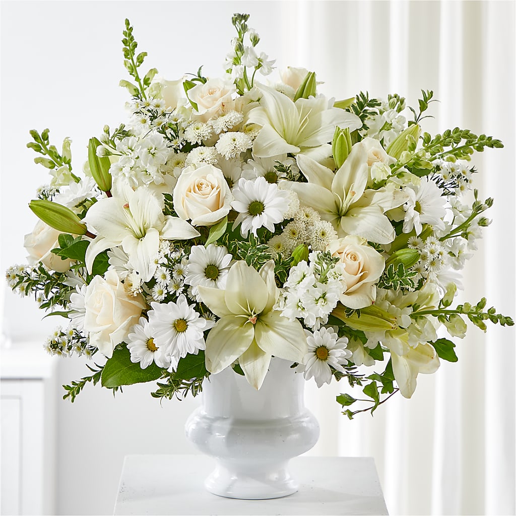 Uplifting Urn Arrangement – Blooms By The Lake, Lake Arthur LA
