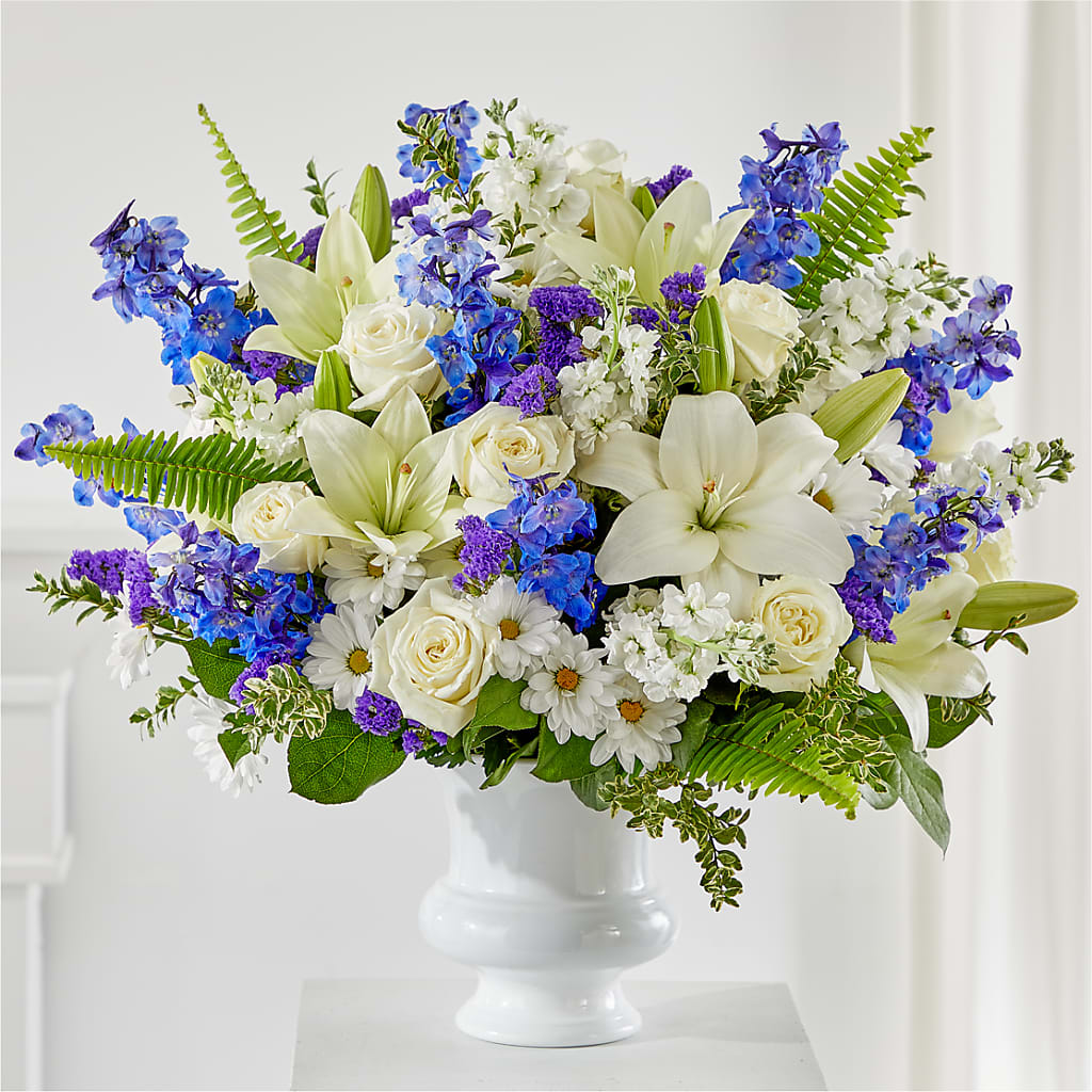 Expressions of Hope Urn Arrangement – Blooms By The Lake, Lake Arthur LA