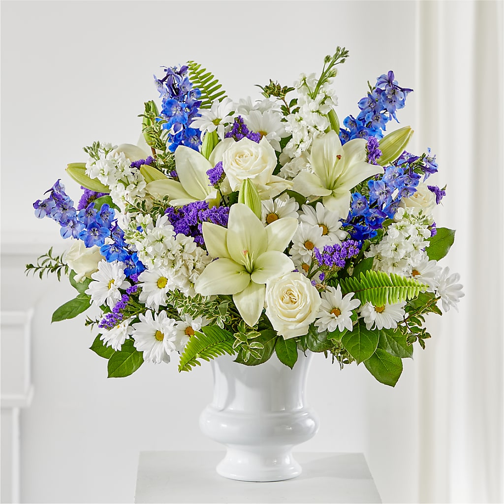 Expressions of Hope Urn Arrangement – Blooms By The Lake, Lake Arthur LA