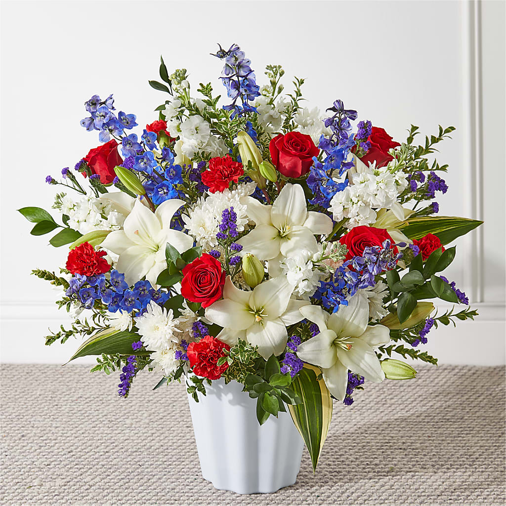 Consoled Floor Basket – Blooms By The Lake, Lake Arthur LA