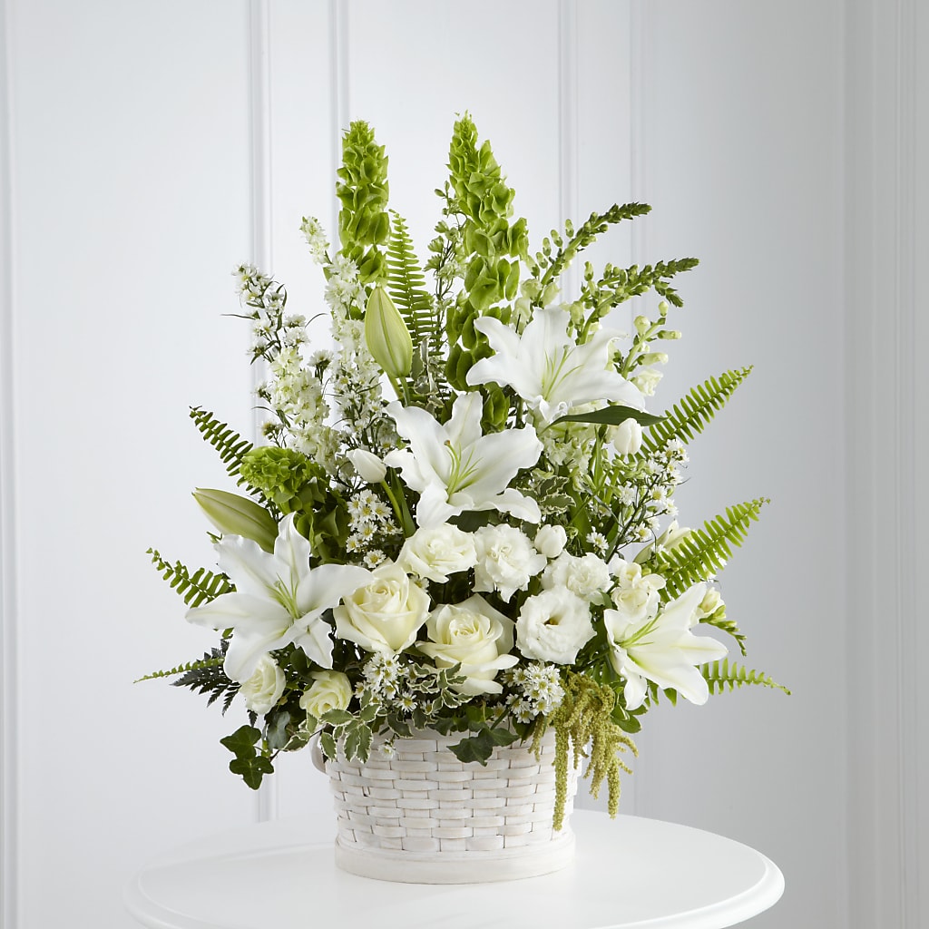 In Our Thoughts Arrangement – Blooms By The Lake, Lake Arthur LA