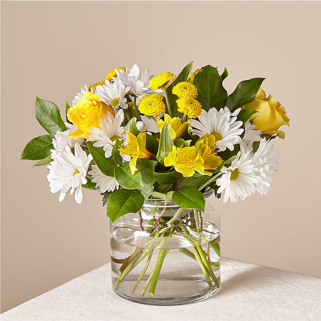 Sunny Sentiments Bouquet – Blooms By The Lake, Lake Arthur LA
