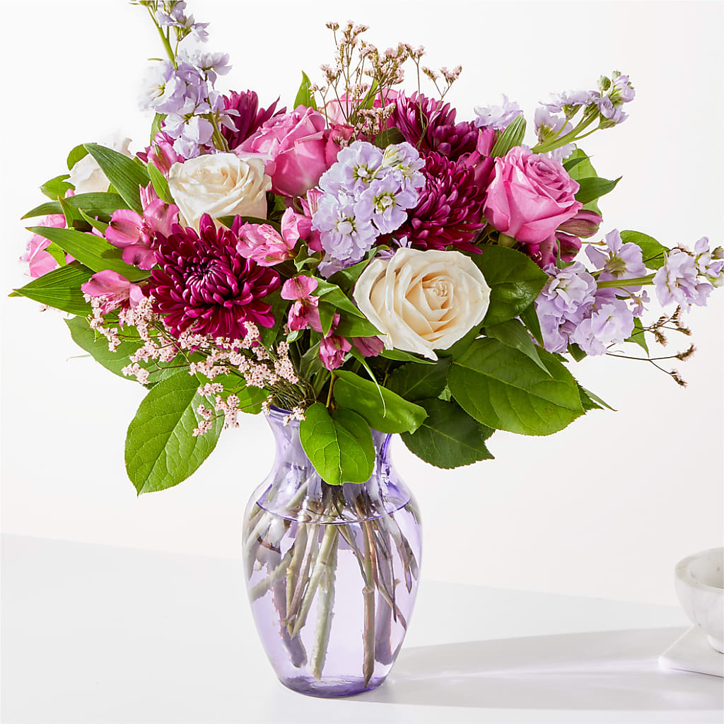 Amethyst Dreams Bouquet – Blooms By The Lake, Lake Arthur LA