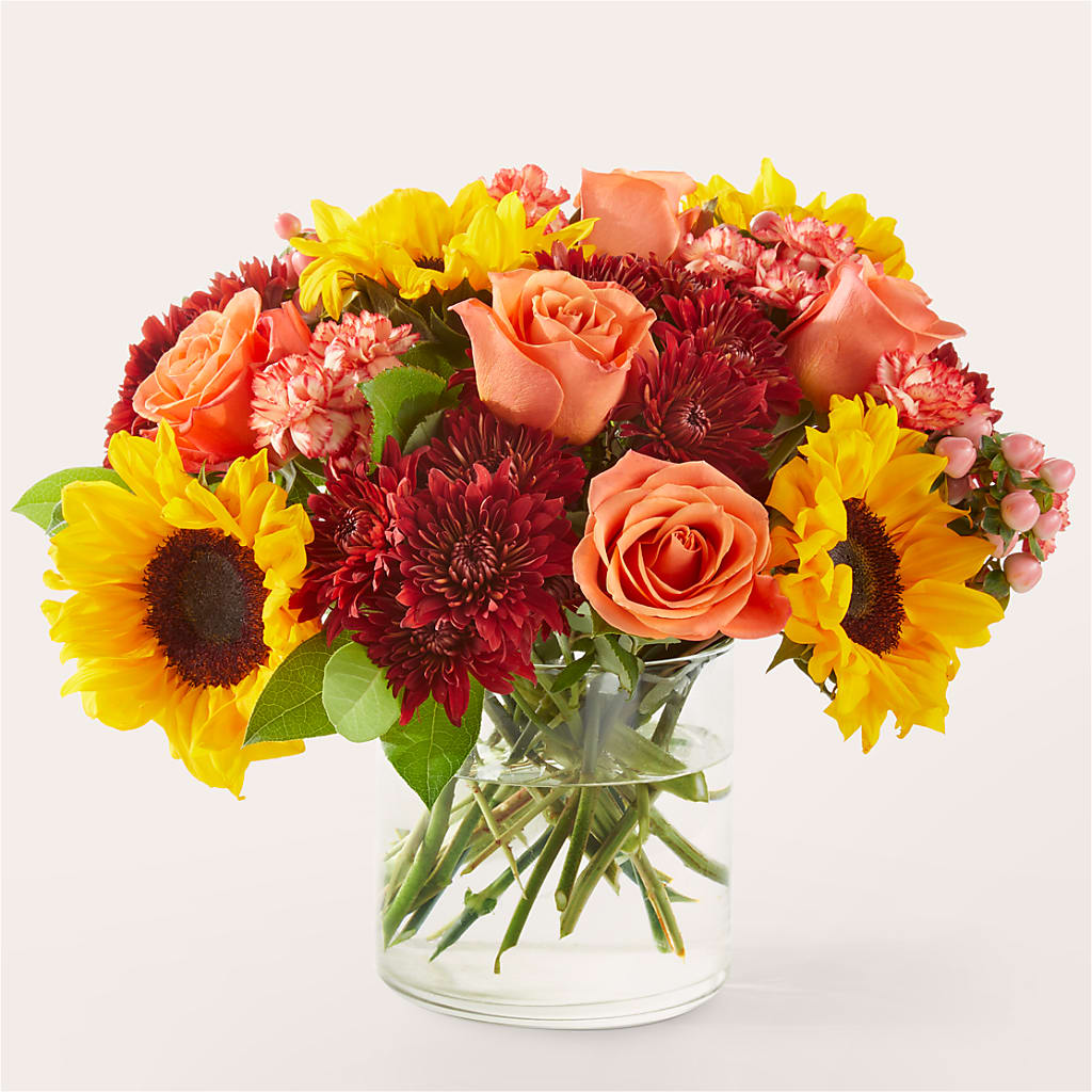 September Sunset Bouquet – Blooms By The Lake, Lake Arthur LA