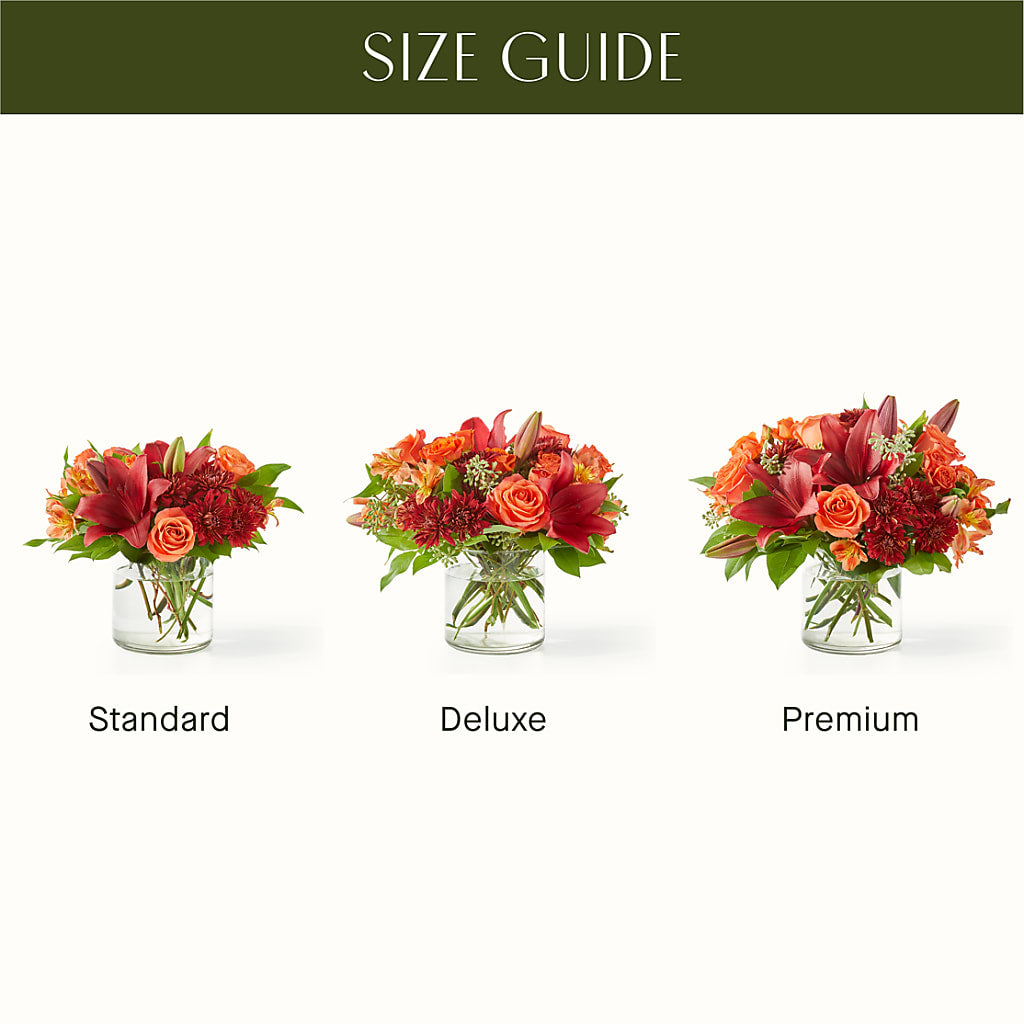 Crimson Leaves Bouquet – Blooms By The Lake, Lake Arthur LA
