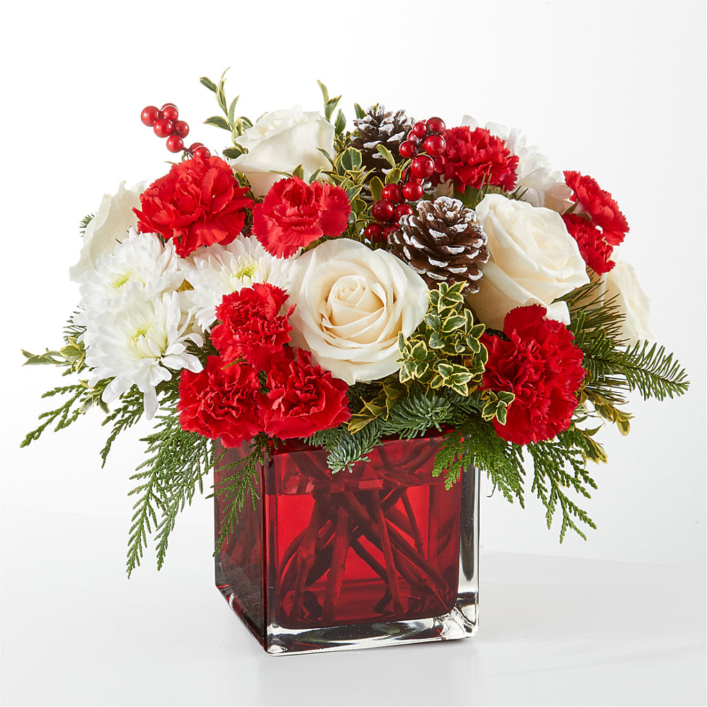 Christmas Market Bouquet – Blooms By The Lake, Lake Arthur LA