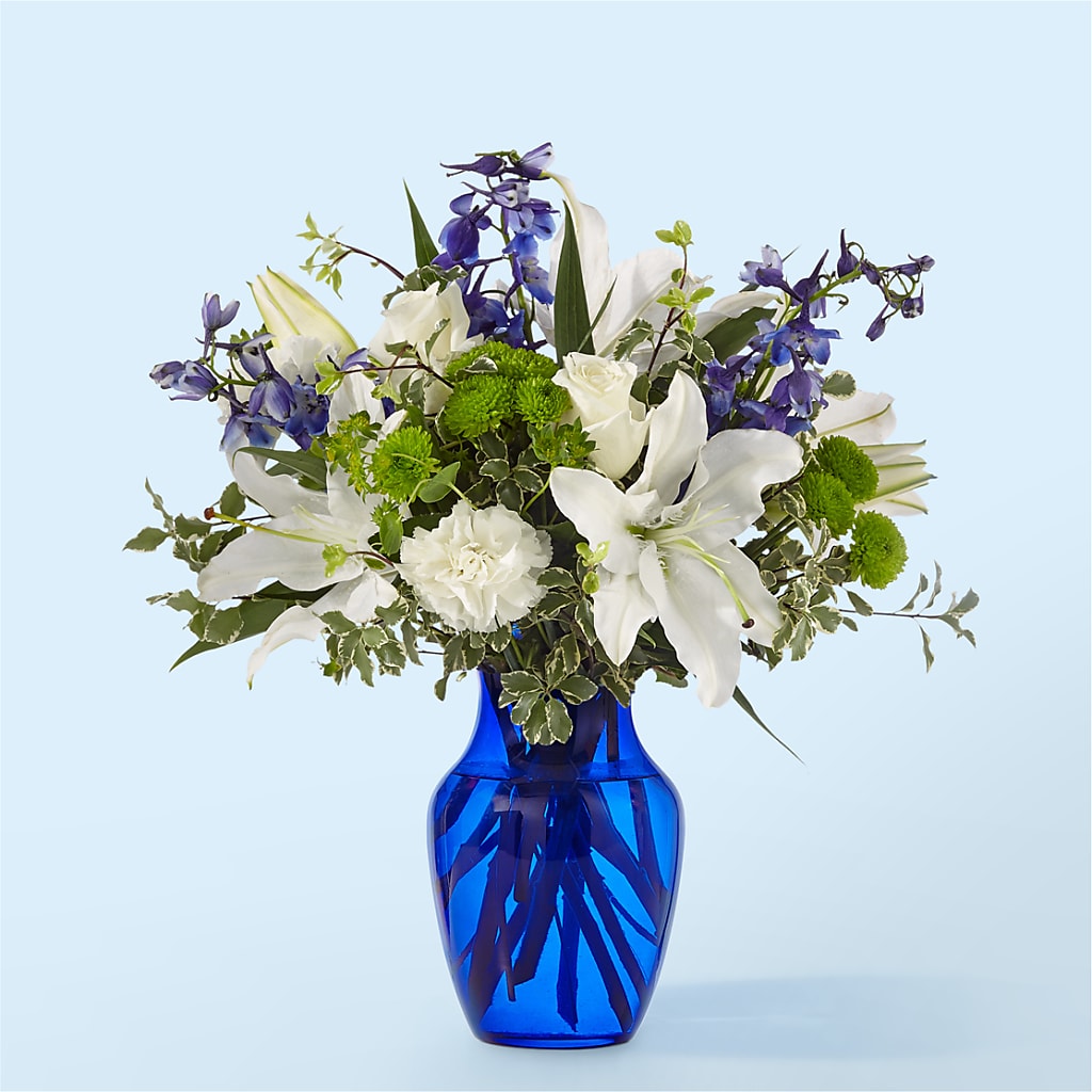 Santorini Bouquet – Blooms By The Lake, Lake Arthur LA