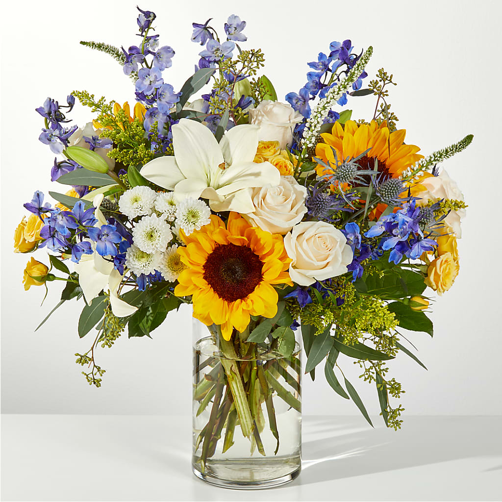 Wonderfully Sunny Bouquet – Blooms By The Lake, Lake Arthur LA