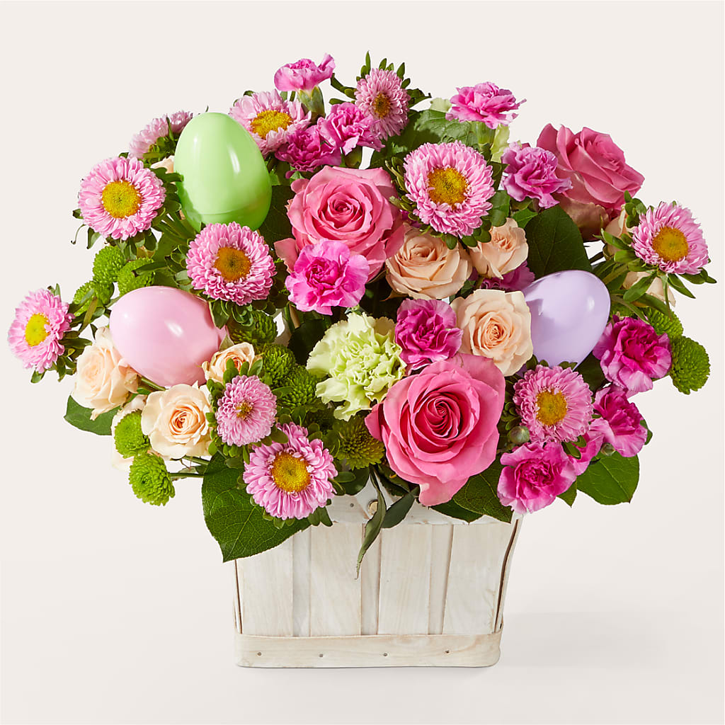 Get Eggcited Basket – Blooms By The Lake, Lake Arthur LA