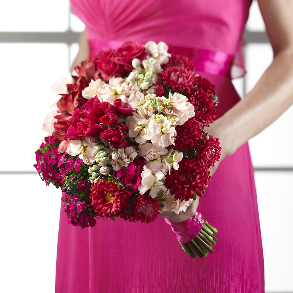 Pink Effervescence Bouquet – Blooms By The Lake, Lake Arthur LA