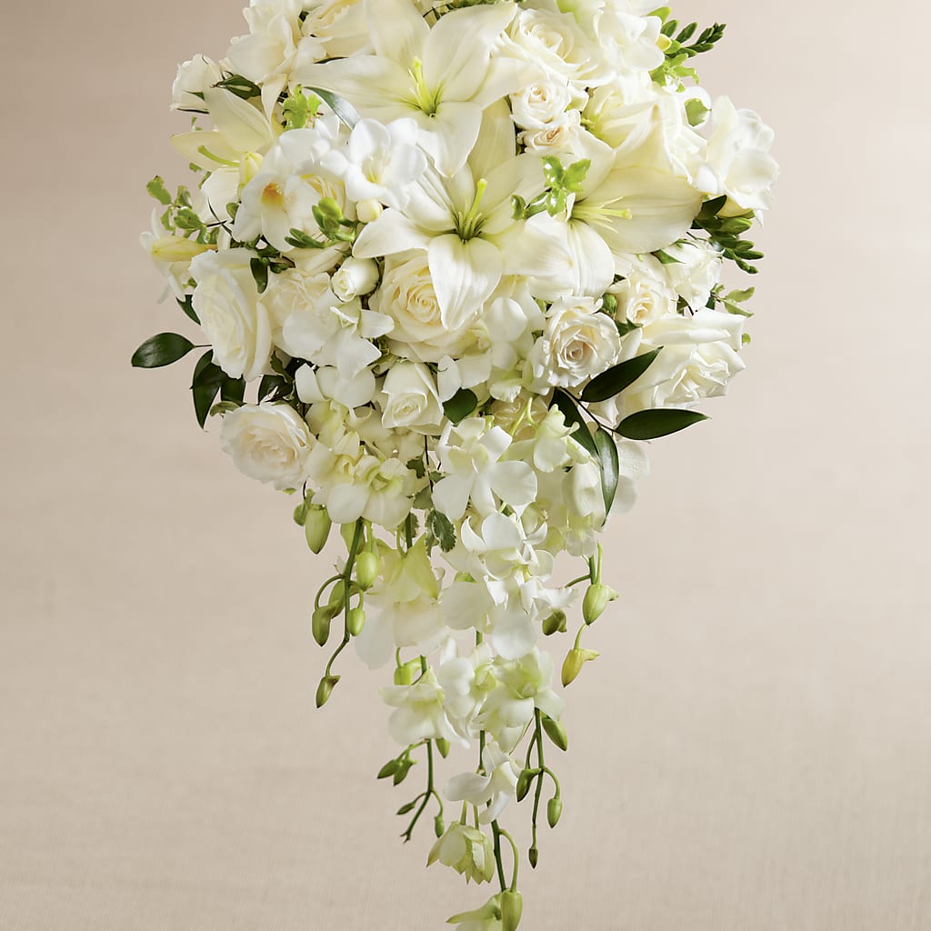 White Wonders Bouquet – Blooms By The Lake, Lake Arthur LA