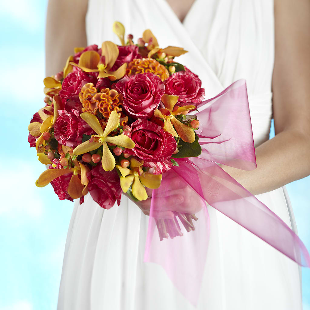 Brilliant Shades of Love Bouquet – Blooms By The Lake, Lake Arthur LA