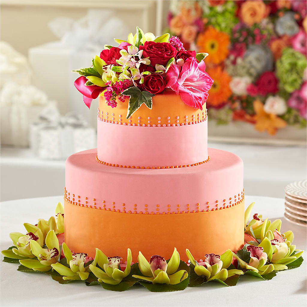 Sweet Citrus Cake Decor – Blooms By The Lake, Lake Arthur LA